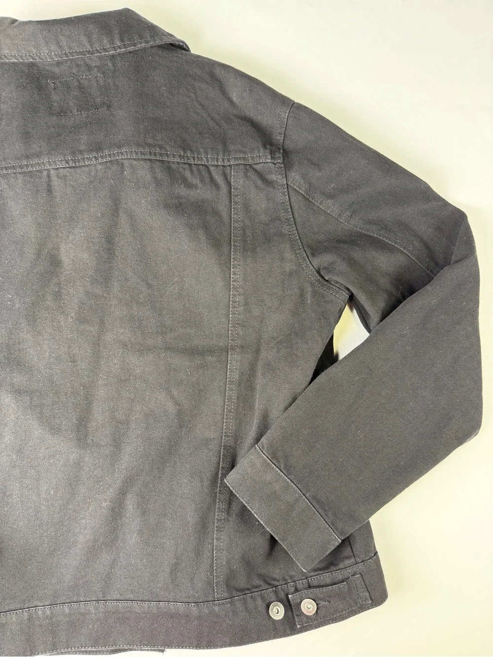 Lazer black denim